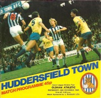 Huddersfield Town v Oldham Athletic