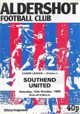 Aldershot Town v Southend United