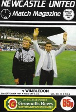Newcastle United v Wimbledon