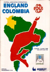 England v Columbia