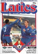 Oldham Athletic v Ipswich Town