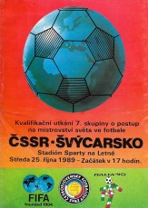 Czechoslovakia v Switzerland