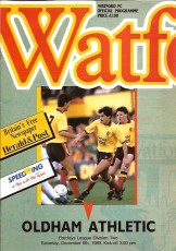 Watford v Oldham Athletic