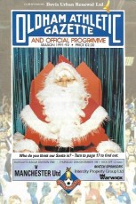 Oldham Athletic v Manchester United