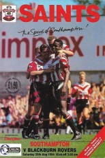 Southampton v Blackburn Rovers