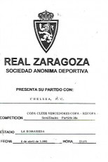 Real Zaragoza v Chelsea