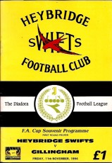 Heybridge Swifts v Gillingham