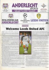 Anderlecht v Leeds United