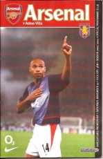 Arsenal v Aston Villa