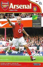 Arsenal v Aston Villa