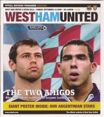 West Ham United v Aston Villa
