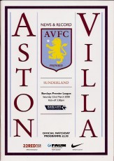 Aston Villa v Sunderland
