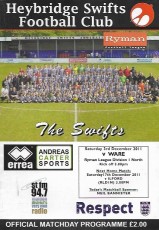 Heybridge Swifts v Ware