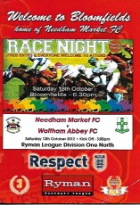 Needham Market v Waltham Abbey