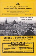 Oxford United v Bournemouth