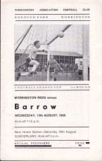 Workington v Barrow