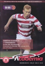 Hamilton Academical v Cowdenbeath