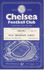 Chelsea v West Bromwich Albion