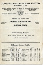 Tooting & Mitcham United v Hitchin Town