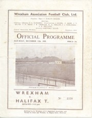 Wrexham v Halifax Town