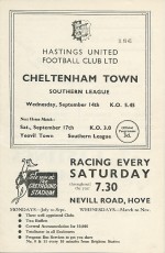 Hastings United v Cheltenham Town