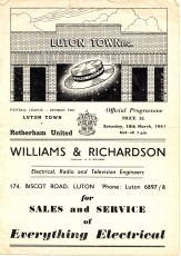 Luton Town v Rotherham United
