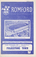 Romford v Folkestone Town