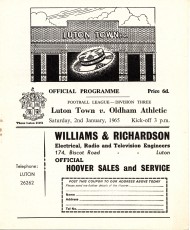 Luton Town v Oldham Athletic