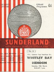 Whitley Bay v Hendon