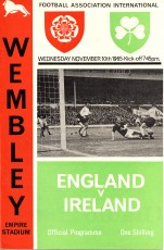 England v Ireland