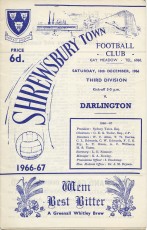 Shrewsbury Town v Darlington