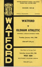Watford v Oldham Athletic