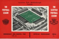 Football League v Scottish League