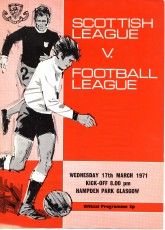 Scotland v Football League