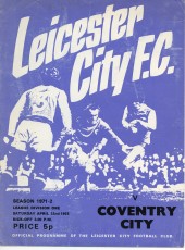 Leicester City v Coventry City