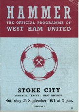 West Ham United v Stoke City