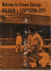 Fulham v Leicester City