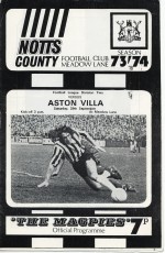 Notts County v Aston Villa