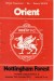 Leyton Orient v Nottingham Forest