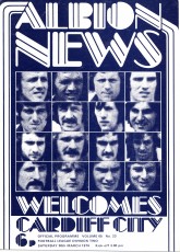 West Bromwich Albion v Cardiff City