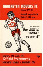 Doncaster Rovers v Bradford City