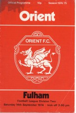 Leyton Orient v Fulham