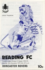 Reading v Doncaster Rovers