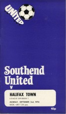 Southend United v Halifax Town