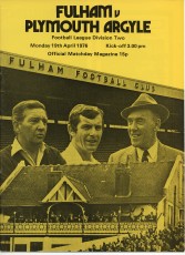 Fulham v Plymouth Argyle
