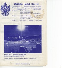 Wimbledon v Sutton United