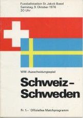 Switzerland v Sweden
