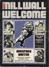 Millwall v Hereford United