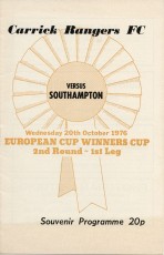 Carrick Rangers v Southampton