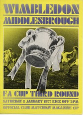 Wimbledon v Middlesbrough